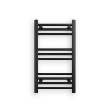 Nero Törölközőszárító radiátor 40 x 70 cm - Nero Italia (fekete) fűtőtest, radiátor