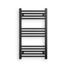 Nero Törölközőszárító radiátor 50 x 90 cm - Nero Italia (fekete) fűtőtest, radiátor
