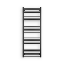 Nero Törölközőszárító radiátor 60 x 160 cm - Nero Italia (fekete) fűtőtest, radiátor