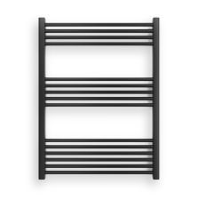 Nero Törölközőszárító radiátor 75 x 100 cm - Nero Italia (fekete) fűtőtest, radiátor