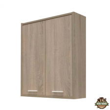  Nerva 60 fali szekrény 2 ajtóval, sonoma tölgy fürdőszoba bútor