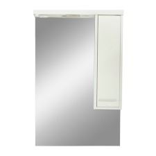  Nerva 65 cm-es tükrös felsőszekrény fehér fürdőszoba bútor