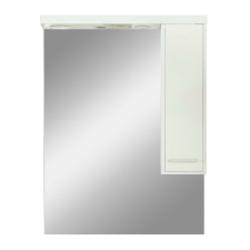  Nerva 75 cm-es tükrös felsőszekrény fehér fürdőszoba bútor