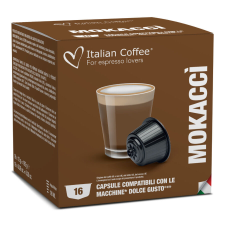 Nescafè Dolce Gusto kompatibilis olasz kávékapszula MOKACCI (16db) kávé
