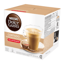 NESCAFÉ DOLCE GUSTO koffeinmentes Cortado kávékapszula, 16 db kávé