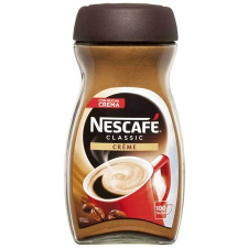 NESCAFE Instant kávé, 200 g, üveges, NESCAFÉ "Classic Crema" kávé