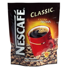 NESCAFE Instant kávé, 50 g, utántöltő, NESCAFÉ "Classic" kávé