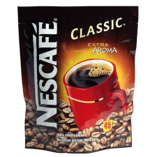 NESCAFE Instant kávé, 50 g, utántöltő, NESCAFÉ Classic KHK010 kávé