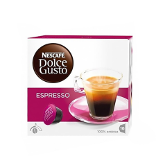 NESCAFE Kávékapszula nescafe dolce gusto espresso 16db c50319 kávé