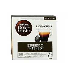 NESCAFE Kávékapszula nescafe dolce gusto espresso intenso 16db c50321 kávé