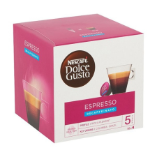 NESCAFE Kávékapszula NESCAFE Dolce Gusto Espresso koffeinmentes 16 kapszula/doboz kávé