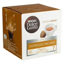 NESCAFE Kávékapszula nescafé dolce gusto espresso milano 16 kapszula/doboz kávé
