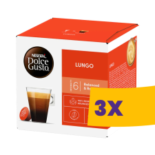 NescafÉ Nescafé Dolce Gusto Lungo kávékapszula 16db (Karton - 3 csomag) kávé