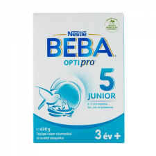 Nestlé BEBA OptiPro 5 Junior tejalapú italpor vitaminokkal és ásványi anyagokkal 36 hó+ (600 g) bébiétel