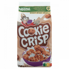  Nestlé Cookie Crisp süti formájú csokiízű ropogós gabonapehely 250 g reform élelmiszer