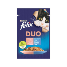 Nestlé hungária kft Felix Cat alutasakos 85g Lazac-szardínia aszpikban Duo macskaeledel