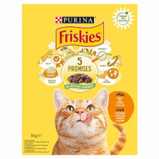 Nestlé hungária kft Friskies száraz macskaeledel csirkével és hozzáadott zöldségekkel 1 kg macskaeledel