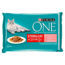 Nestlé Purina Purina One Serilcat nedves macskaeledel szószban lazaccal és sárgarépával 4 x 85 g (340 g) macskaeledel