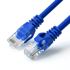  Nestron NCN-P1C6U-5CBL UTP patch kábel, Cat6, réz, kék, 5 m kábel és adapter