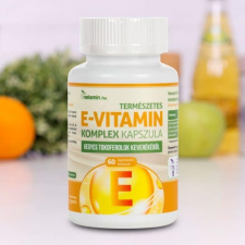 Netamin Netamin Természetes E-vitamin Komplex Kapszula 60 db vitamin és táplálékkiegészítő