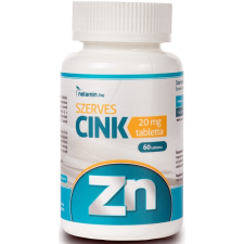  Netamin Szerves Cink 20 mg - 60 db tabletta vitamin és táplálékkiegészítő