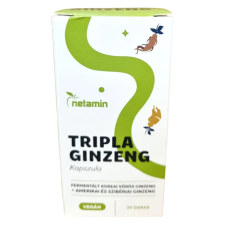 Netamin Tripla Ginzeng kapszula 30db vitamin és táplálékkiegészítő