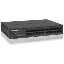 Netgear GS324-200 24-Port Gigabit Desktop Switch Metal hub és switch