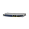 Netgear GS728TPP Vezérelt L2/L3/L4 Gigabit Ethernet (10/100/1000) Ethernet-áramellátás (PoE) támogatása Szürke