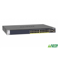 Netgear Prosafe M4300-28G-POE+ 24 portos Switch (GSM4328PA-100NES) hub és switch