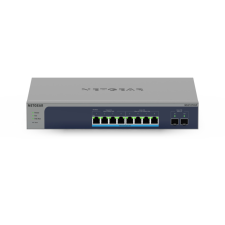 Netgear Switch Smart MS510TXUP 4x2.5G PoE++ 4x10G PoE++ 2xSFP+ hub és switch