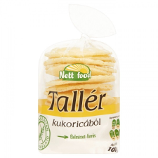 Nett Food kukorica tallér gluténmentes 100 g gluténmentes termék