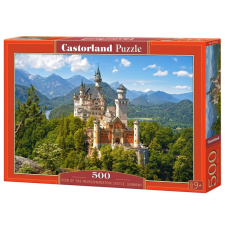 Neuschwanstein kastély panoráma 500 darabos puzzle puzzle, kirakós