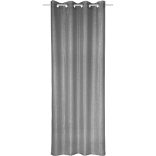 Neusser Függöny fűzőlyukakkal Antracit 245 cm x 135 cm lakástextília