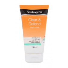 Neutrogena Clear & Defend Wash-Mask arcpakolás 150 ml nőknek arcpakolás, arcmaszk