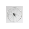 Neuzer 20-as (406 mm) hátsó kerék, csavaros tengellyel, menetes racsnihoz, 28H, ezüst-fekete