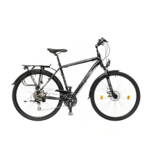 Neuzer Firenze 200 Disc Férfi Fekete/ Fehér-Szürke Matt 21 Elemes Világítással cross trekking kerékpár