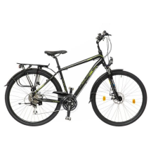 Neuzer Firenze 200 Disc Férfi Fekete/ Zöld-Szürke Matt 21 Elemes Világítással cross trekking kerékpár