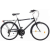 Neuzer Venezia 30 26" férfi városi Kerékpár #fekete-ezüst