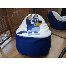  Neves babzsákfotelek Bluey- kék bútor