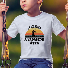 Neves vadász gyerek póló - Vadászok ásza gyerek póló