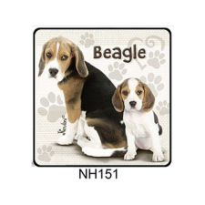 Nevesajándék Hűtőmágnes kutyus Beagle NH151 hűtőmágnes