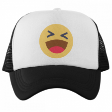 Nevetős Emoji - Trucker Hálós Baseball Sapka női sapka