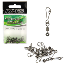 Nevis Feeder Csúszó karabiner M 10db/cs horgászkiegészítő