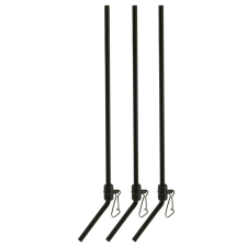Nevis Gubancgátló cső fekete 15cm 3db/cs. horgászkiegészítő