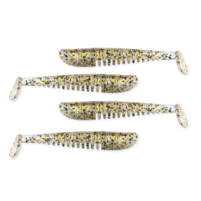 Nevis Impulse Shad 10cm 4db/cs Arany Flitter horgászkiegészítő