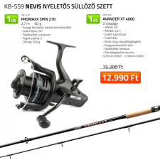 Nevis Nyeletős süllőző szett 1901-270+ 2290-240 (KB-559) horgászbot