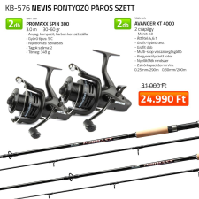 Nevis Pontyozó páros szett  2x 1901-300+ 2x 2290-240 horgászbot