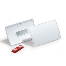 Névkitűző Durable Click Fold 54x90 mm mágneses rögzítéssel névkitűző