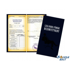 Nevlini Vicces bizonyítvány, Legjobb főnök ajándéktárgy