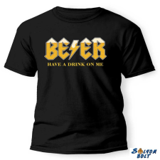 Nevlini Vicces póló több színben, Beer have a drink on me ajándéktárgy